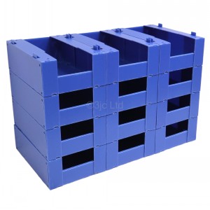 Correx Type Stacking Pick Boxes 600 x 400 x 200mm